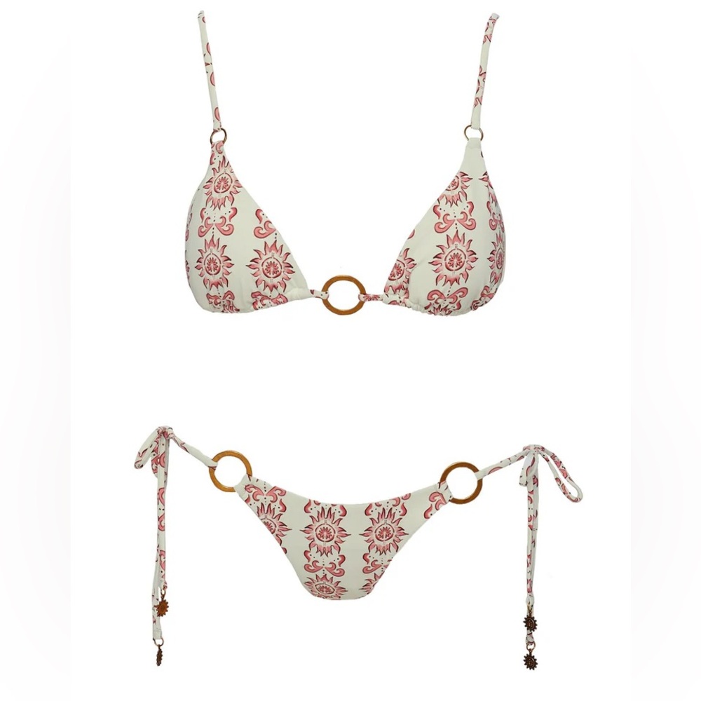 Princess Polly Salmar triangle top and bottoms